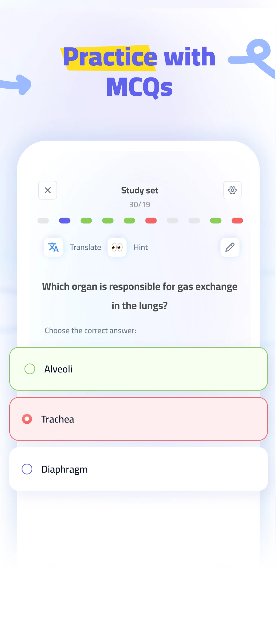 Bites: AI-Powered Studying! screenshot
