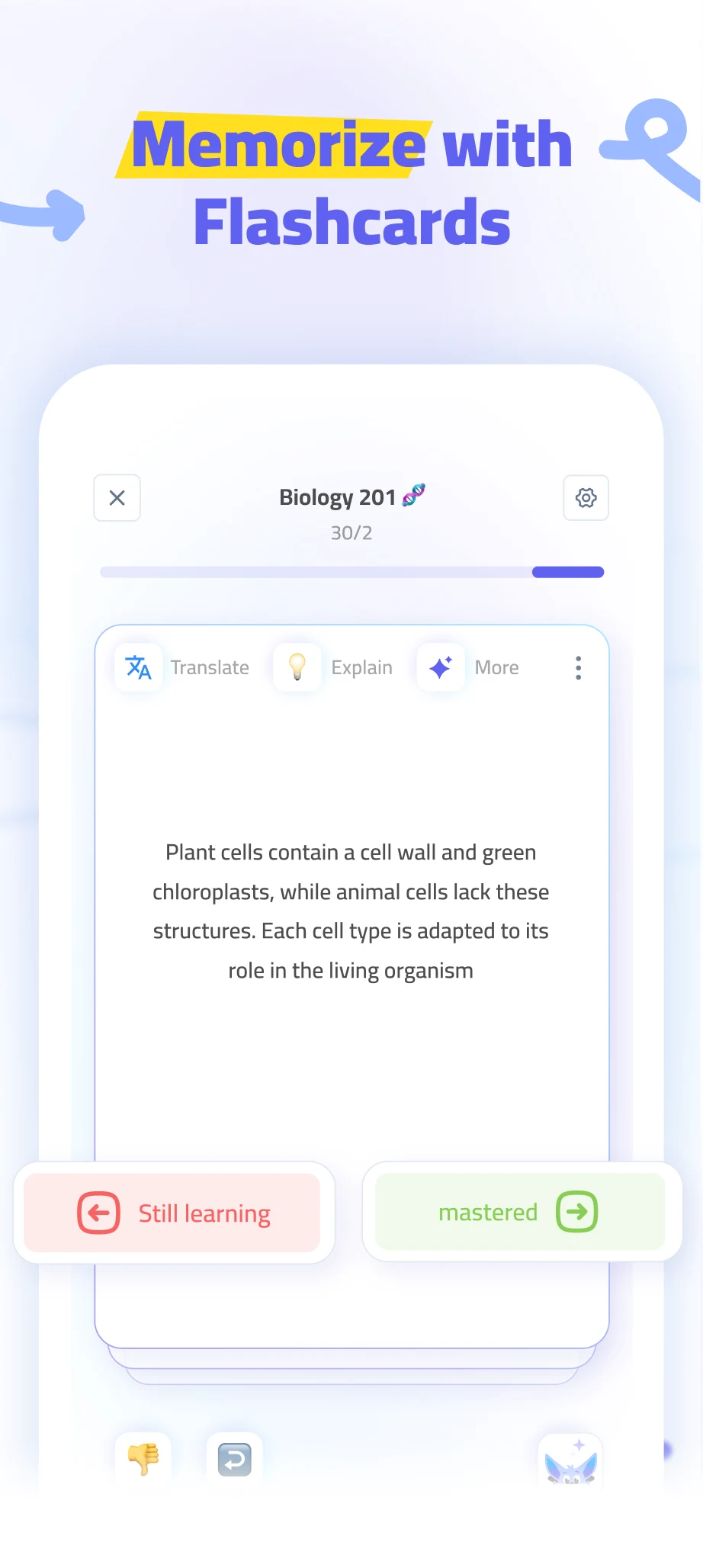 Bites: AI-Powered Studying! screenshot